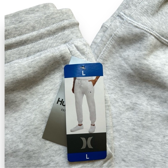 Hurley Mens Slim Fit Fleece Joggers - Picture 3 of 4